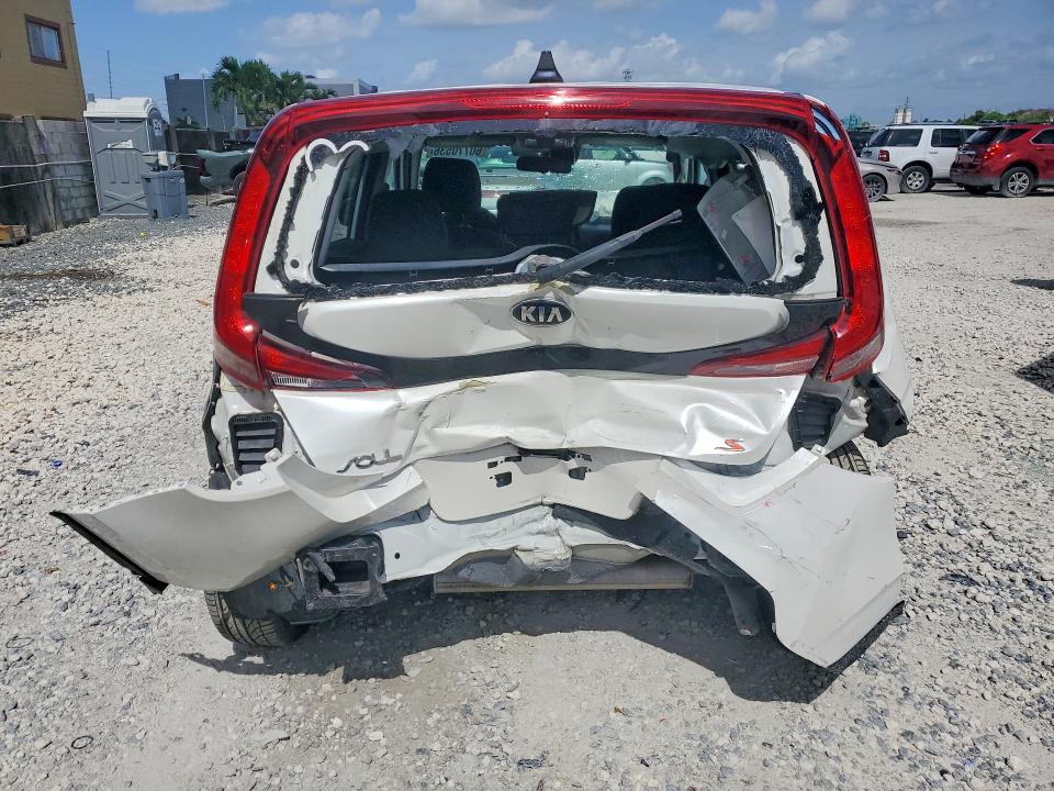 2021 Kia Soul VIN KNDJ23AU2M7124950 COPART salvage auction — FRONT END, Fl - Certificate Of Destruction, sold $1,650 on 2026-07-31 (photo 6)
