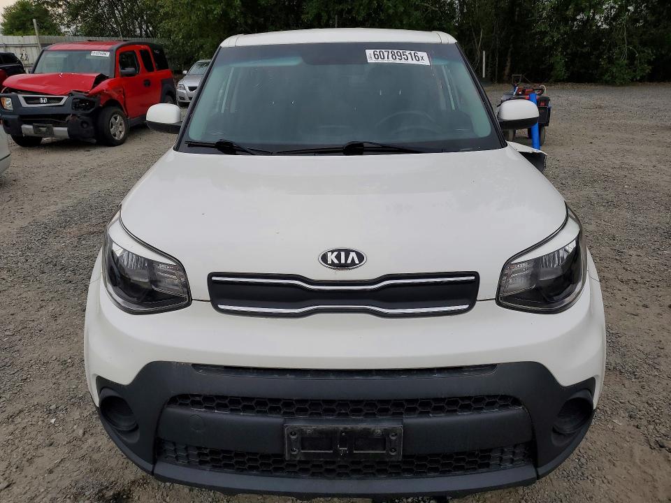2018 Kia Soul VIN KNDJN2A27J7569955 COPART salvage auction — REAR END, Salvage Title, sold $1,450 on 2026-07-27 (photo 5)