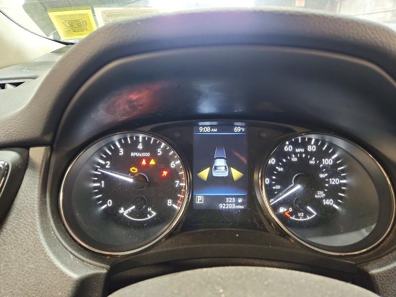2019 Nissan Rogue VIN JN8AT2MV5KW384987 COPART salvage auction — FRONT END, NY - MV-907A SALVAGE CERTIFICATE, sold $1,600 on 2026-07-27 (photo 9)