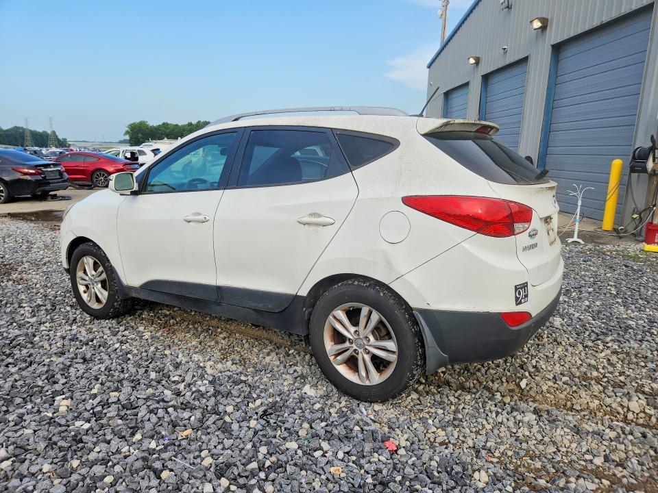 2012 Hyundai Tucson VIN KM8JU3AC2CU505890 COPART salvage auction — MINOR DENT/SCRATCHES, TN - CERTIFICATE OF TITLE, sold $1,650 on 2026-07-23 (photo 2)