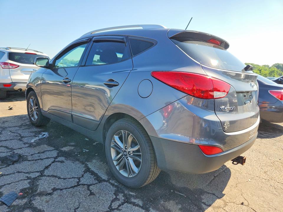 2014 Hyundai Tucson VIN KM8JUCAG5EU848179 COPART salvage auction — MECHANICAL, Ct - Certificate Of Title, sold $1,350 on 2026-07-24 (photo 2)