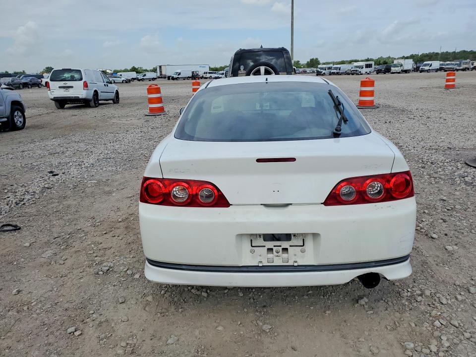2006 Acura Rsx VIN JH4DC54836S009356 COPART salvage auction — WATER/FLOOD, Tx - Salvage Title-Flood Damage, sold $650 on 2026-07-27 (photo 6)