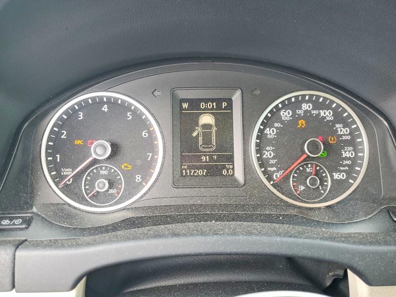 2017 Volkswagen Tiguan VIN WVGSV7AX2HK008899 COPART salvage auction — MECHANICAL, Pa - Cert Of Title (P), sold $2,050 on 2026-08-07 (photo 9)