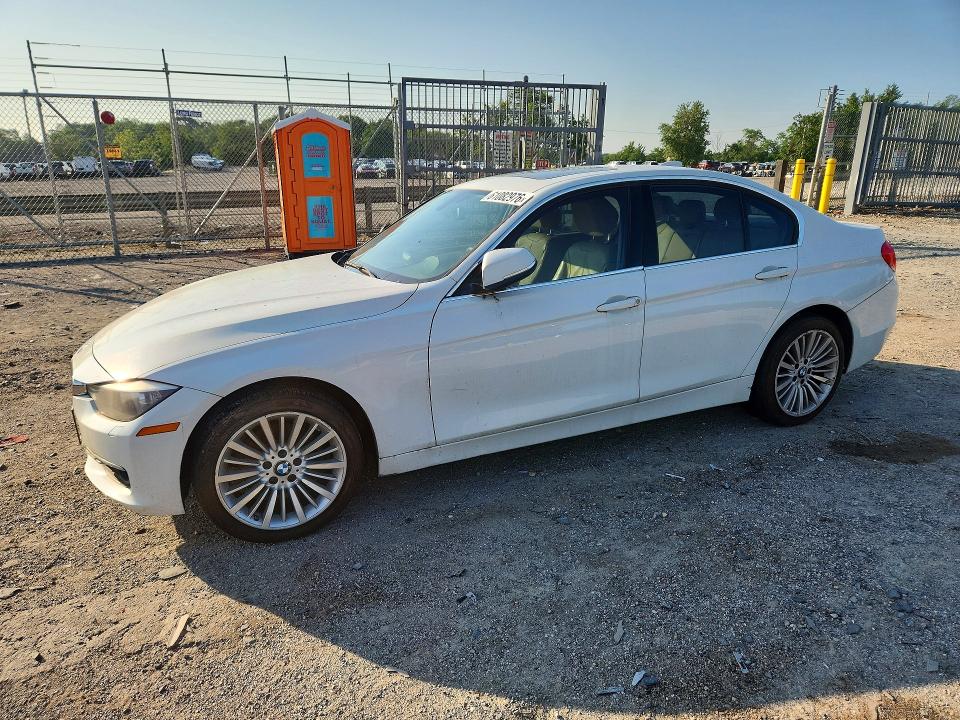 2013 BMW 3er VIN WBA3B3C54DF533016 COPART salvage auction — MECHANICAL, Md - Certificate Of Title, sold $575 on 2026-07-30 (photo 1)