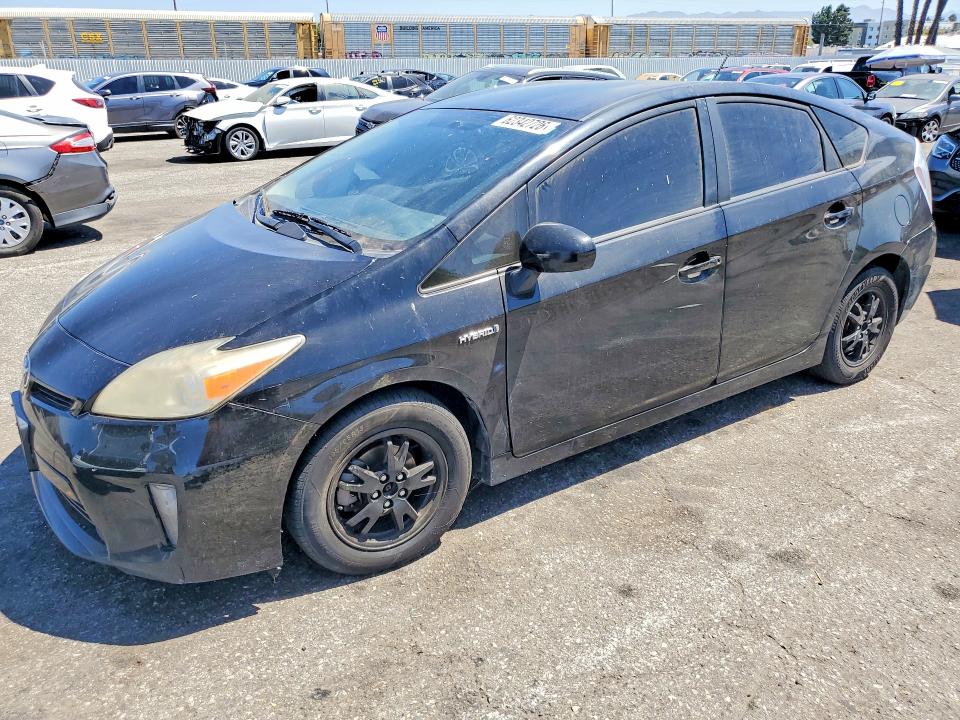 2013 Toyota Prius VIN JTDKN3DU4D5627267 COPART salvage auction — VANDALISM, Ca - Dis/Dlr/Exp App For Dup Clean, sold $875 on 2026-07-31 (photo 1)