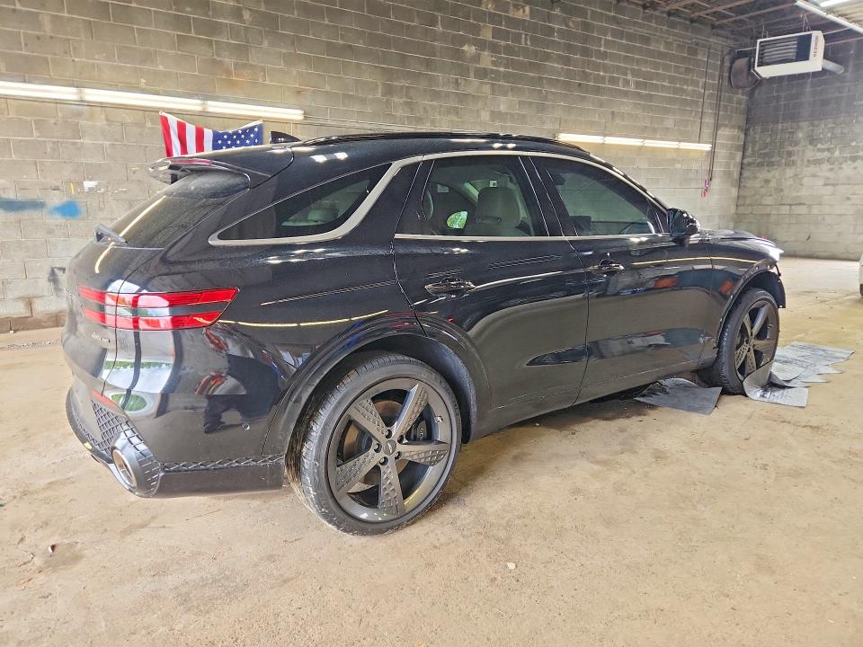 2023 Genesis Gv70 VIN KMUMCDTC0PU133346 COPART salvage auction — FRONT END, NY - MV-907A SALVAGE CERTIFICATE, sold $10,000 on 2026-07-27 (photo 3)