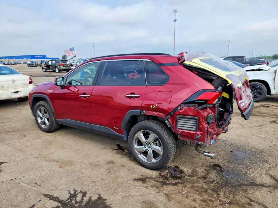 2019 Toyt Rav4 VIN JTMDWRFV7KD034004 COPART salvage auction — REAR END, OH - CERT OF TITLE-SALVAGE, sold $325 on 2026-07-28 (photo 2)