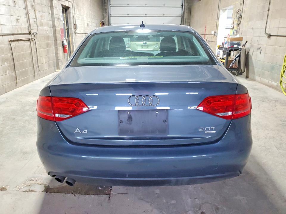 2009 Audi A4 VIN WAUSF78K09N032532 COPART salvage auction — HAIL, MN - CERTIFICATE OF TITLE, sold $1,600 on 2026-07-07 (photo 6)