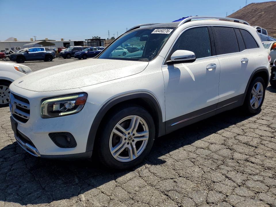 2021 Mercedes-benz Glb-class VIN W1N4M4GB9MW152701 COPART salvage auction — MECHANICAL, CA - DIS/DLR/EXP ONLY CLEAN TITLE (P), sold $10,100 on 2026-07-29 (photo 1)
