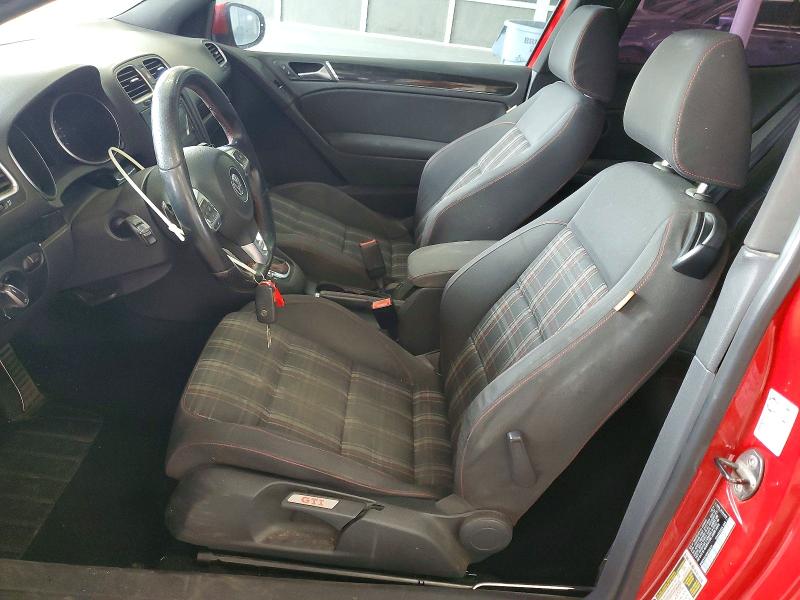 2011 Volkswagen Gti VIN WVWFD7AJ4BW103615 COPART salvage auction — FRONT END, WA - BILL OF SALE, sold $850 on 2026-08-14 (photo 7)