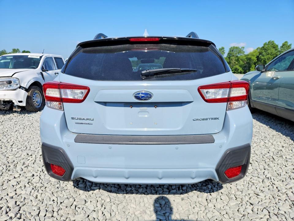 2018 Subaru VIN JF2GTALC5J8282853 COPART salvage auction — HAIL, Oh - Cert Of Title-Salvage, sold $6,500 on 2026-07-13 (photo 6)
