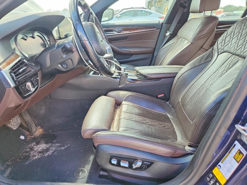 2018 BMW 5er VIN WBAJE7C55JG891379 COPART salvage auction — REAR END, Nj - Certificate Of Title, sold $5,700 on 2026-07-21 (photo 7)