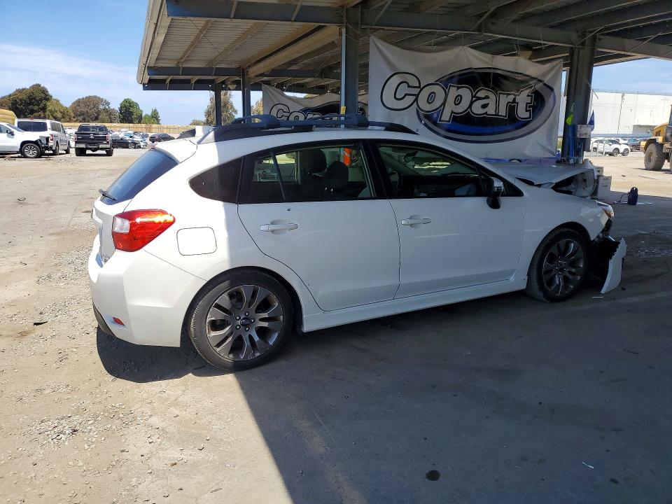 2016 Subaru Impreza VIN JF1GPAS67GH286352 COPART salvage auction — FRONT END, CA - SALVAGE CERTIFICATE, sold $300 on 2026-07-16 (photo 3)
