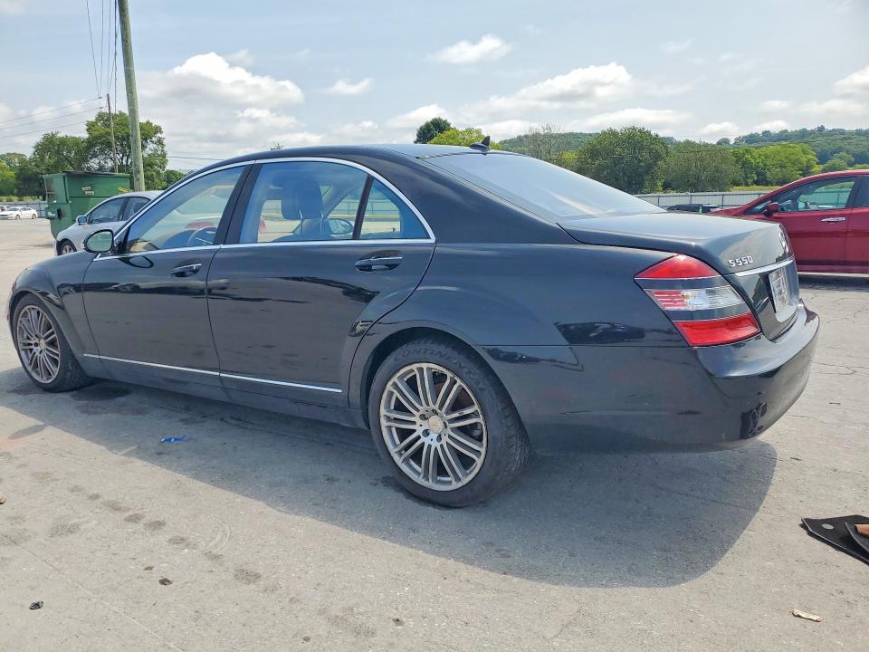 2008 Mercedes-benz S class VIN WDDNG71X38A211274 COPART salvage auction — MECHANICAL, Tn - Certificate Of Title, sold $550 on 2026-08-03 (photo 2)