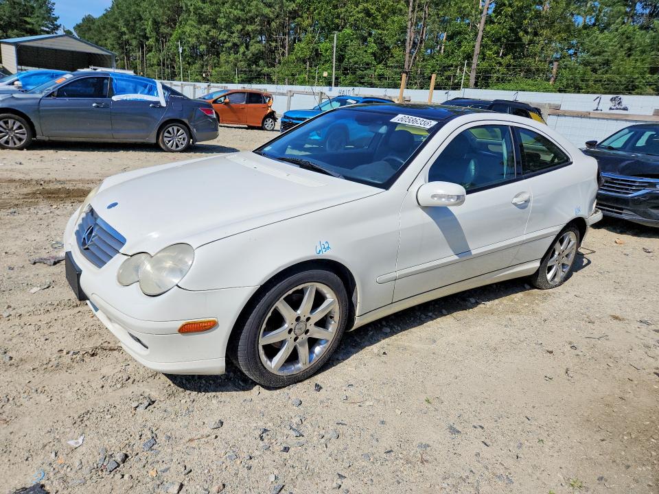 2002 Mercedes-benz C class VIN WDBRN47J32A370627 COPART salvage auction — REAR END, MD - CERT OF SALVAGE > 75% DAMAGE (P), sold $225 on 2026-07-28 (photo 1)