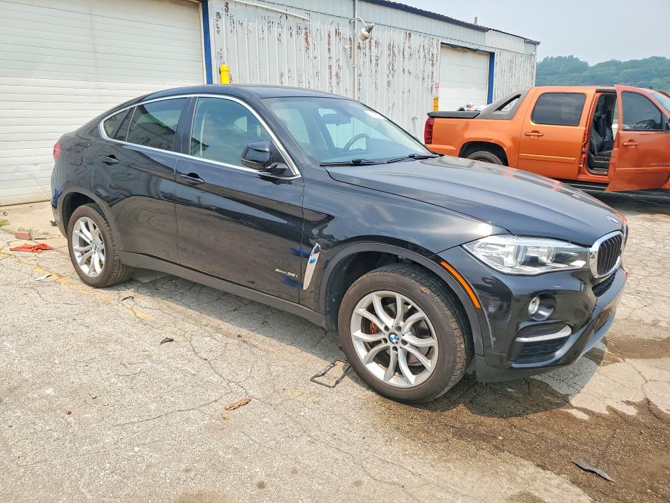 2015 BMW X6 VIN 5UXKU2C58F0F95271 COPART salvage auction — MINOR DENT/SCRATCHES, Tx - Certificate Of Title (P), sold $7,100 on 2026-07-22 (photo 4)