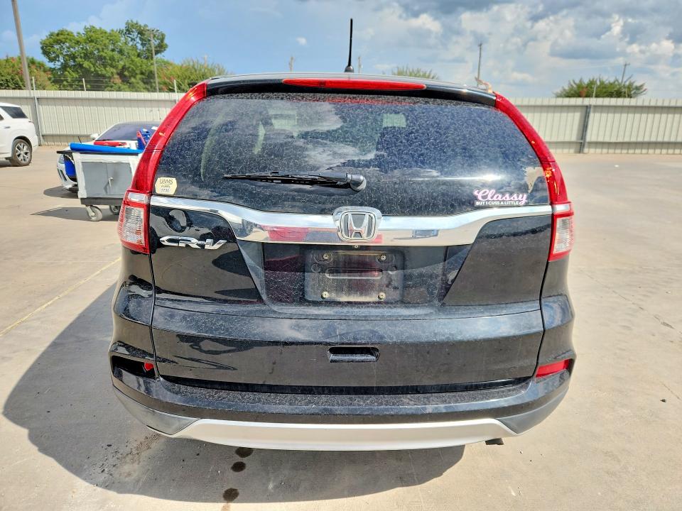 2015 Honda Cr-v VIN 2HKRM3H55FH504875 COPART salvage auction — FRONT END, Ar - Certificate Of Title, sold $3,300 on 2026-07-18 (photo 6)