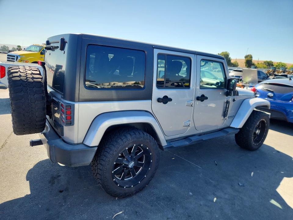 2017 Jeep Wrangler / VIN 1C4HJWEG7HL636479 COPART salvage auction — VANDALISM, Ca - Salvage Certificate, sold $8,300 on 2026-08-31 (photo 3)