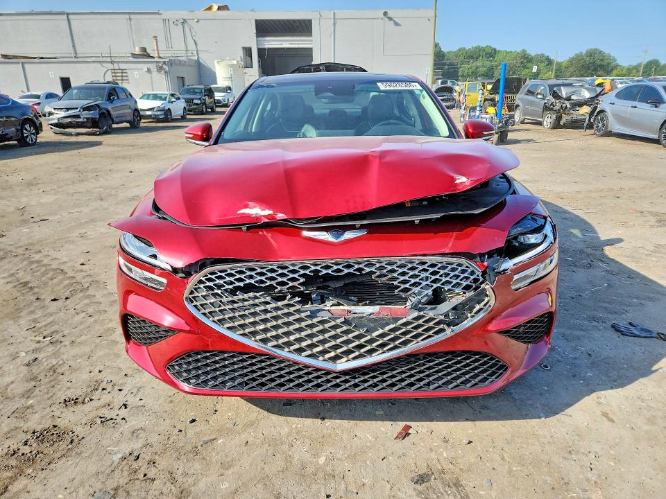 2022 Genesis G70 VIN KMTG34TAXNU103526 COPART salvage auction — FRONT END, Va - Cert Of Title - Salvage, sold $6,400 on 2026-07-29 (photo 5)