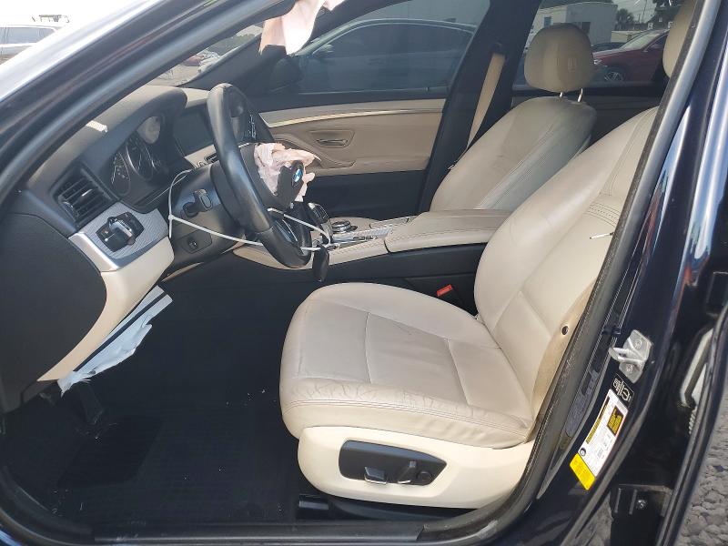 2014 BMW 5er VIN WBA5B1C52ED477636 COPART salvage auction — FRONT END, Salvage Title, sold $200 on 2026-07-31 (photo 7)