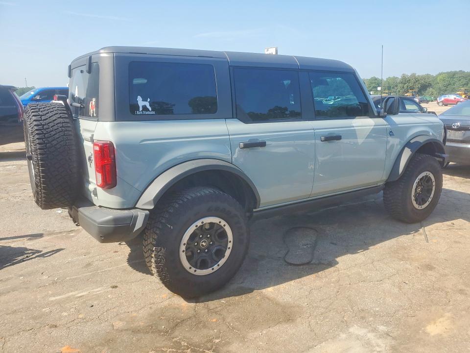 2023 Ford Bronco VIN 1FMEE5DP1PLC13765 COPART salvage auction — FRONT END, Ga - Cert Of Title-Salvage, sold $17,200 on 2026-09-18 (photo 3)