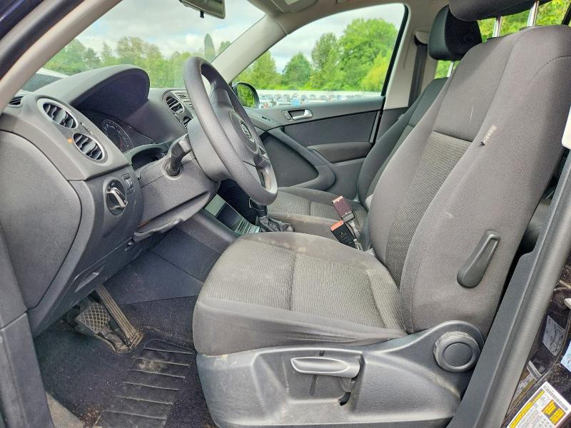 2017 Volkswagen Tiguan VIN WVGBV7AX3HK047405 COPART salvage auction — FRONT END, Or - Salvage Title Certificate, sold $1,450 on 2026-08-12 (photo 7)