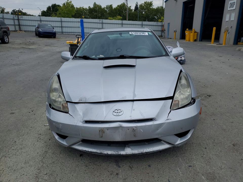 2003 Toyota Celica VIN JTDDR32T730166455 COPART salvage auction — FRONT END, Ca - Salvage Certificate, sold $15 on 2026-07-28 (photo 5)