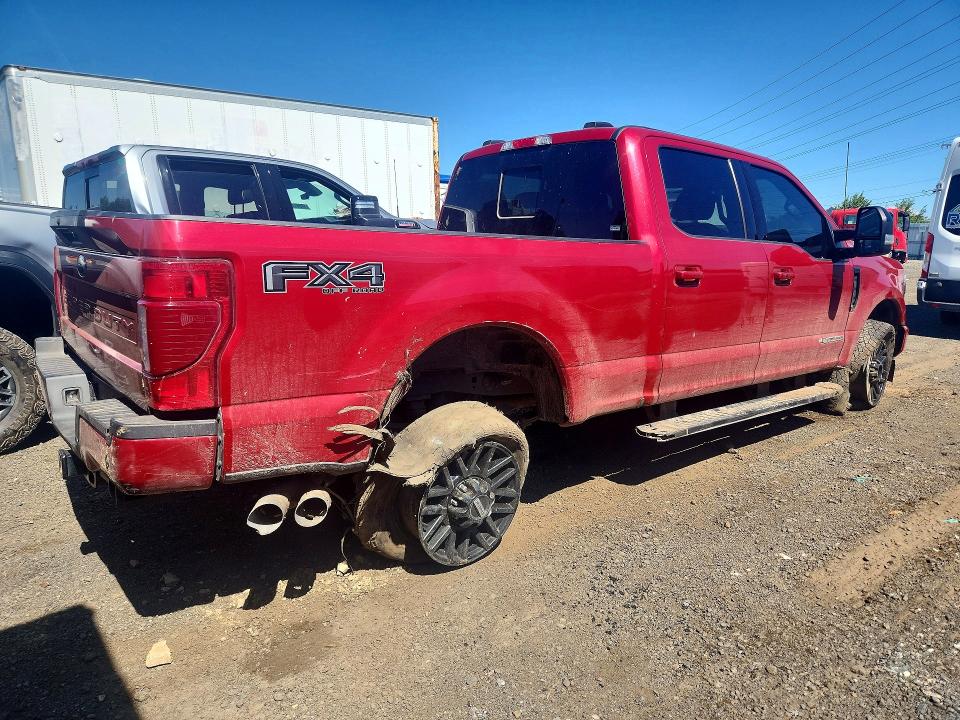 2022 Ford F350 VIN 1FT8W3BT9NEF27555 COPART salvage auction — FRONT END, Or - Salvage Title Certificate, sold $26,500 on 2026-09-15 (photo 3)