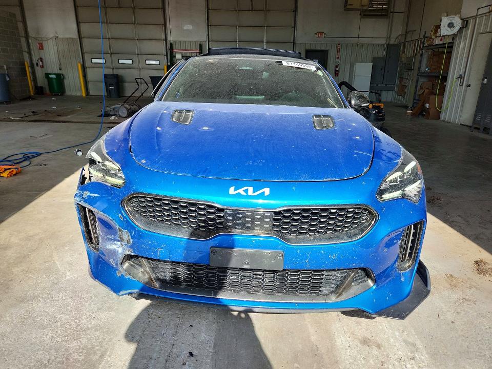 2022 Kia Stinger VIN KNAE45LC4N6110063 COPART salvage auction — SIDE, Mo - Salvage Certificate Of Title, sold $90 on 2026-08-25 (photo 5)
