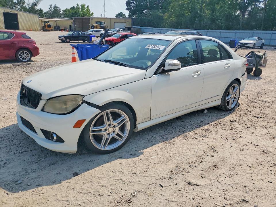 2008 Mercedes-benz C class VIN WDDGF54X48R030407 COPART salvage auction — FRONT END, NC - SALVAGE CERTIFICATE OF TITLE (P), sold $275 on 2026-08-21 (photo 1)