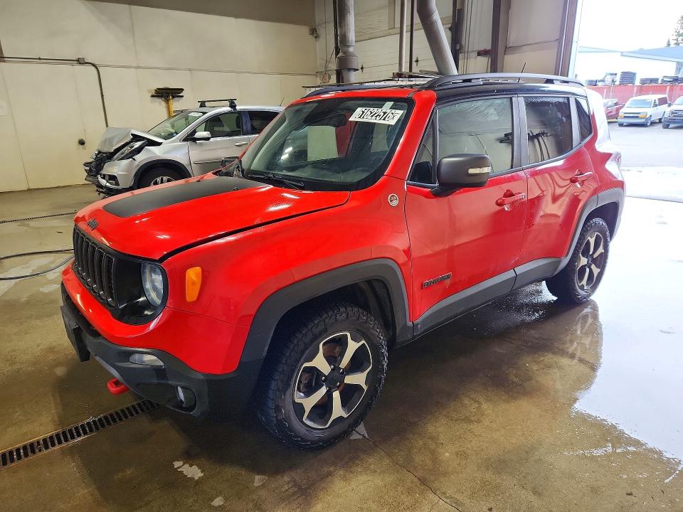2019 Jeep Renegade VIN ZACNJBC16KPK22202 COPART salvage auction — NORMAL WEAR, Ak - Certificate Of Vehicle Title, sold $925 on 2026-08-11 (photo 1)