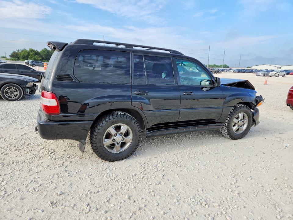 2007 Toyota Land cruiser VIN JTEHT05JX72105165 COPART salvage auction — FRONT END, Tx - Salvage Vehicle Title, sold $4,500 on 2026-07-30 (photo 3)