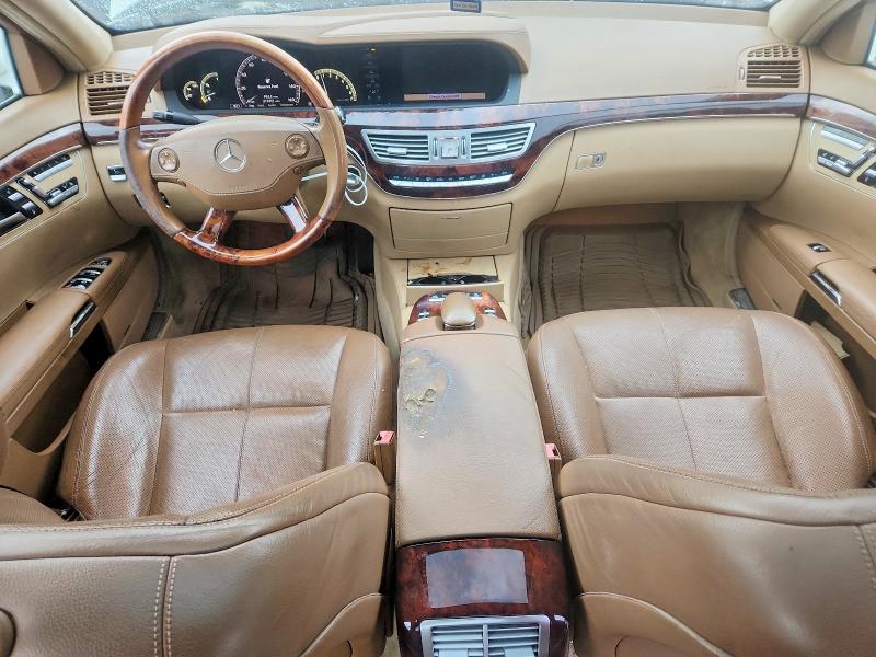 2009 Mercedes-benz S class VIN WDDNG71X39A246107 COPART salvage auction — MINOR DENT/SCRATCHES, MD - CERTIFICATE OF TITLE, sold $1,500 on 2026-07-28 (photo 8)