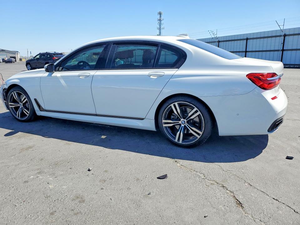 2018 BMW 7er VIN WBA7F0C50JGM23932 COPART salvage auction — FRONT END, Ca - Salvage Certificate, sold $6,000 on 2026-07-20 (photo 2)