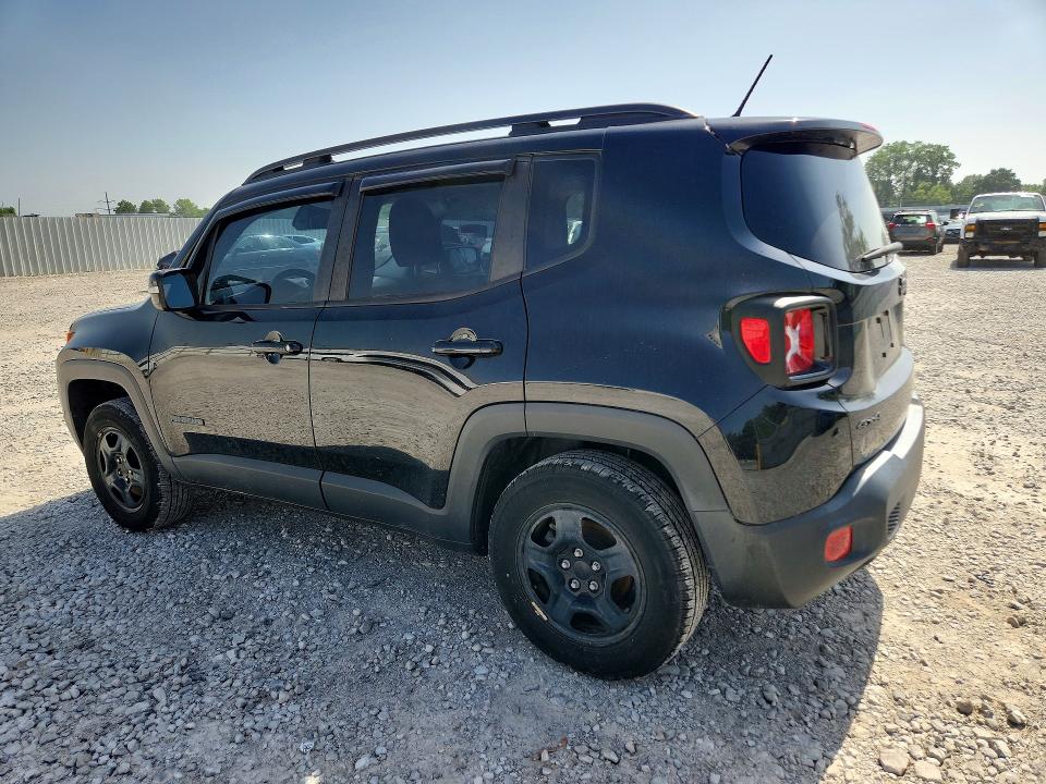 2017 Jeep Renegade VIN ZACCJBBB0HPG57939 COPART salvage auction — MINOR DENT/SCRATCHES, Oh - Certificate Of Title (P), sold $2,500 on 2026-07-31 (photo 2)