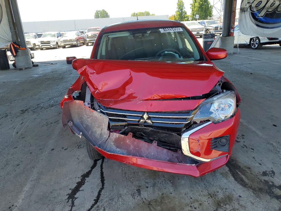 2024 Mitsubishi Mirage VIN ML32AUHJ9RH026088 COPART salvage auction — FRONT END, FL - CERT OF TITLE SLVG REBUILDABLE (P), sold $1,100 on 2026-07-27 (photo 5)