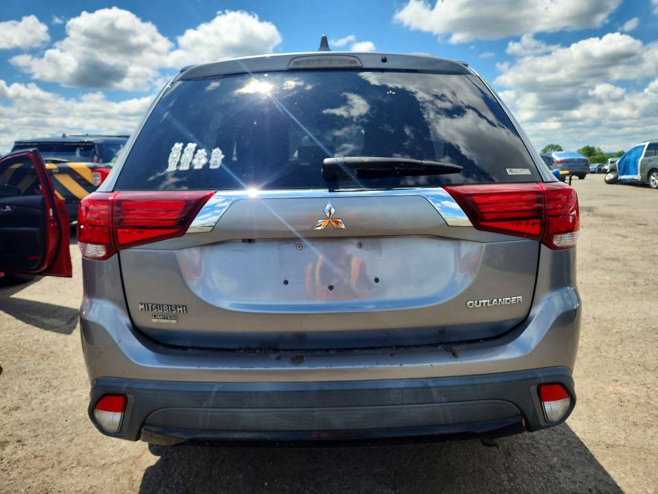 2018 Mitsubishi Outlander VIN JA4AZ3A31JZ026635 COPART salvage auction — FRONT END, Nj - Certificate Of Title (P), sold $3,500 on 2026-07-17 (photo 6)