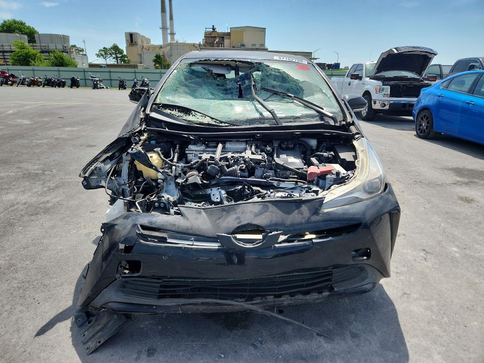 2020 Toyota Prius VIN JTDKARFU7L3117744 COPART salvage auction — FRONT END, Ok - Cert Of Title-Rebuilt, sold $2,600 on 2026-07-29 (photo 5)