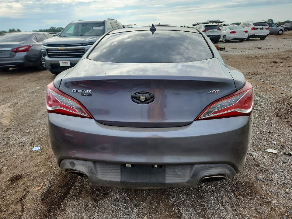 2013 Hyundai Genesis coupe VIN KMHHT6KD1DU112331 COPART salvage auction — FRONT END, Il - Certificate Of Title, sold $700 on 2026-07-28 (photo 6)