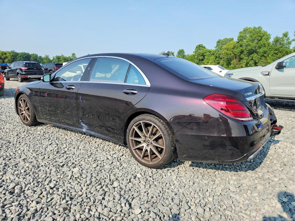 2018 Mercedes-benz VIN WDDUG8GB4JA346489 COPART salvage auction — REAR END, Oh - Cert Of Title-Salvage, sold $11,200 on 2026-07-27 (photo 2)