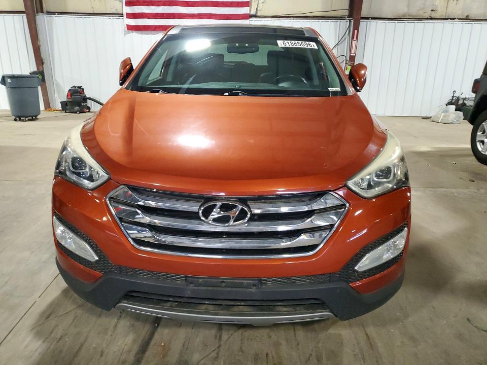 2013 Hyundai Santa fe VIN 5XYZW3LA3DG041668 COPART salvage auction — MECHANICAL, Ia - Certificate Of Title, sold $1,200 on 2026-07-25 (photo 5)