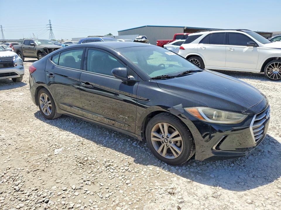 2018 Hyundai Elantra VIN KMHD84LF3JU586197 COPART salvage auction — MECHANICAL, TX - CERTIFICATE OF TITLE, sold $1,900 on 2026-07-31 (photo 4)