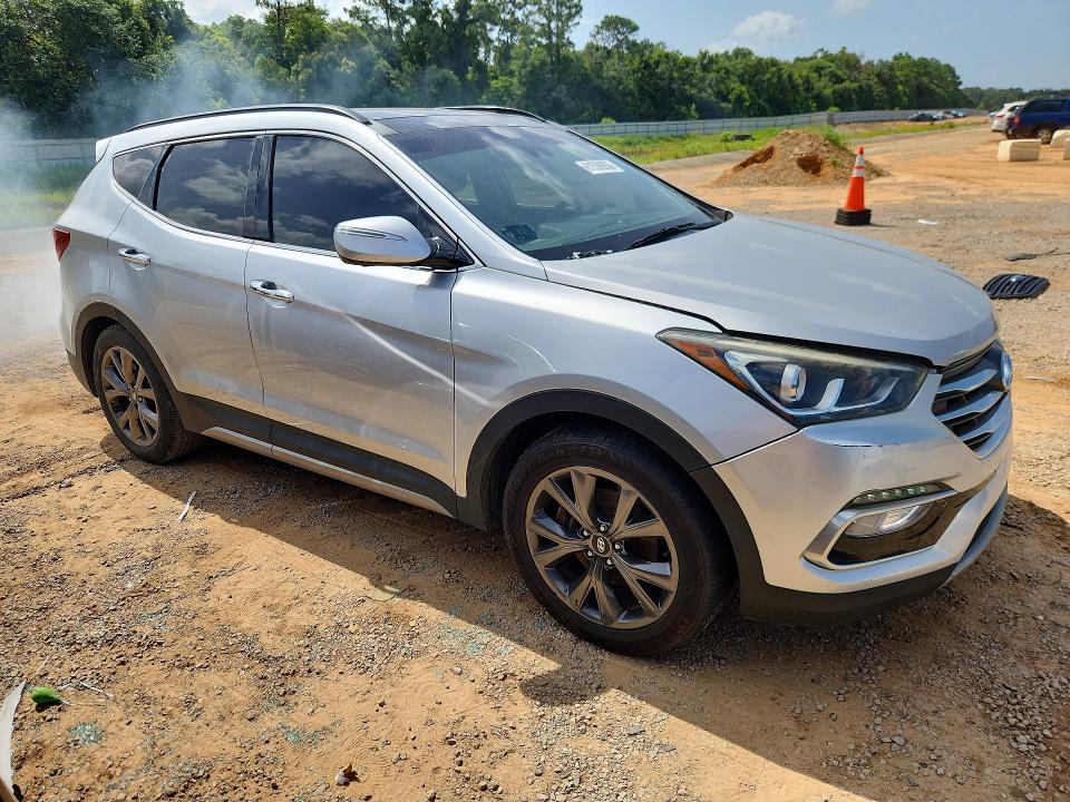 2018 Hyundai Santa fe VIN 5XYZW4LA3JG556493 COPART salvage auction — MECHANICAL, FL - CERTIFICATE OF TITLE (P), sold $3,050 on 2026-07-28 (photo 4)