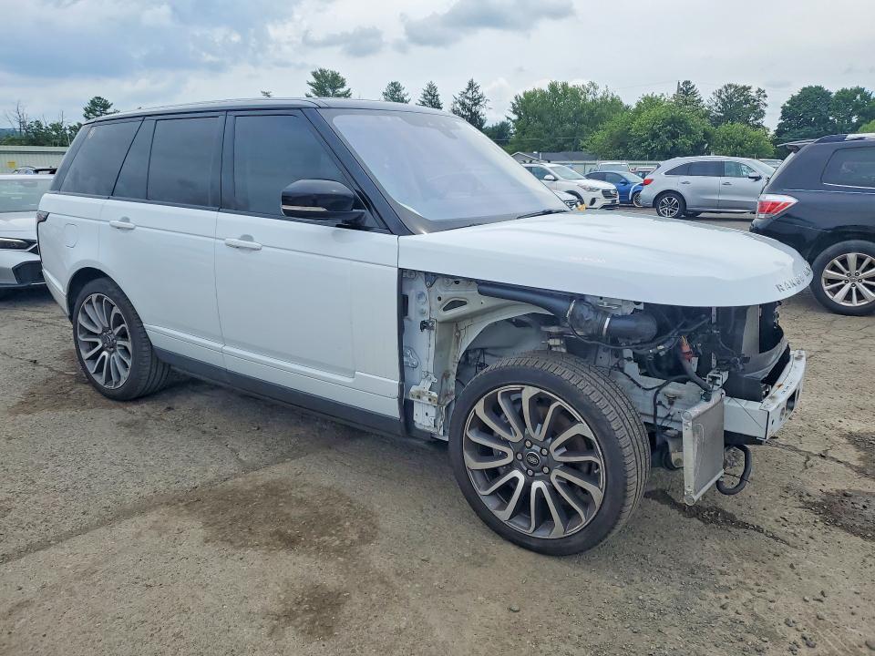 2019 Land rover RANGE ROVER VIN SALGS2SVXKA540832 COPART salvage auction — FRONT END, Pa - Certificate Of Salvage, sold $14,000 on 2026-07-17 (photo 4)