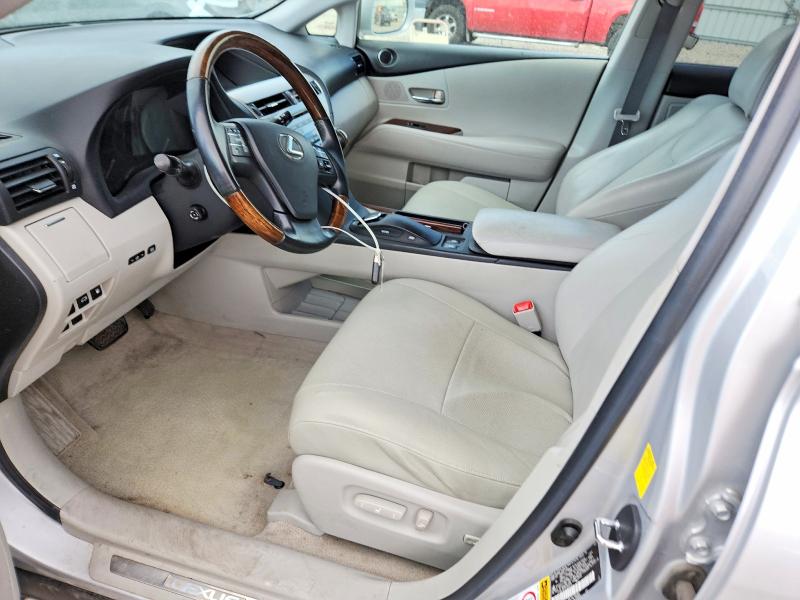 2010 Lexus Rx VIN 2T2BK1BA7AC056275 COPART salvage auction — SIDE, Ut - Salvage Certificate, sold $4,550 on 2026-08-21 (photo 7)