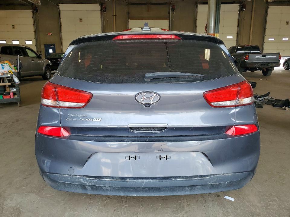 2018 Hyundai Elantra VIN KMHH35LE6JU039857 COPART salvage auction — FRONT END, MN - CERTIFICATE OF TITLE, sold $475 on 2026-07-28 (photo 6)