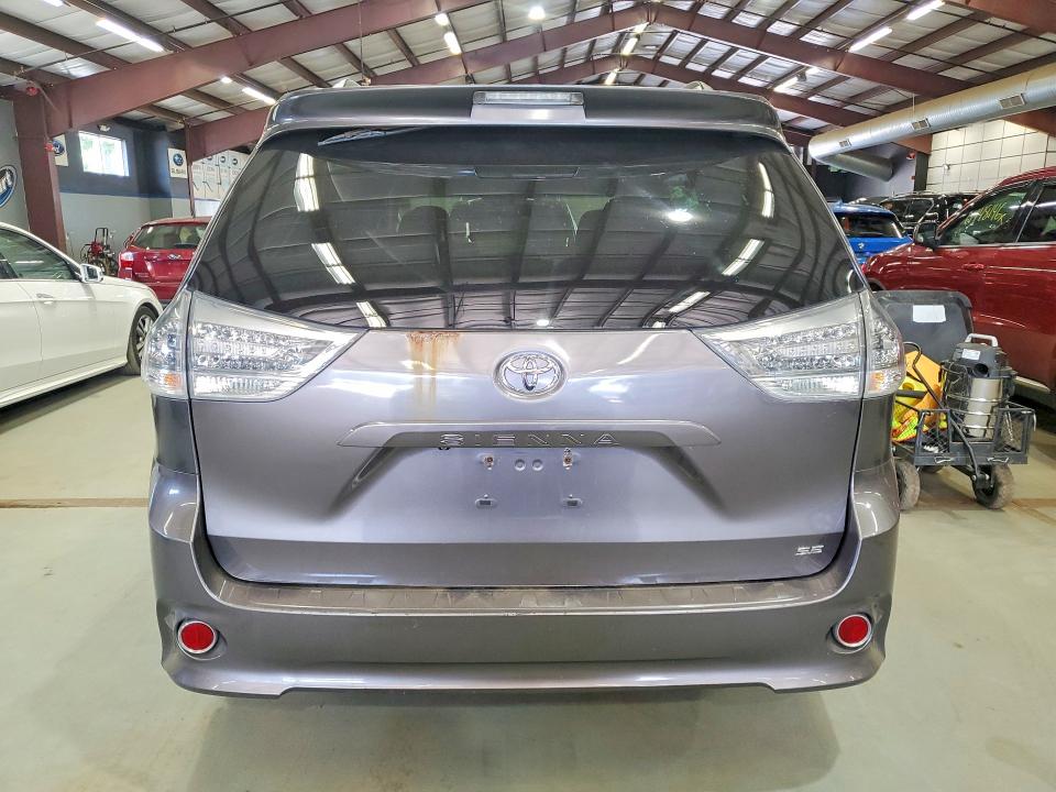 2012 Toyota Sienna VIN 5TDXK3DC8CS230689 COPART salvage auction — MINOR DENT/SCRATCHES, Ny - Certificate Of Title (P), sold $5,900 on 2026-07-31 (photo 6)