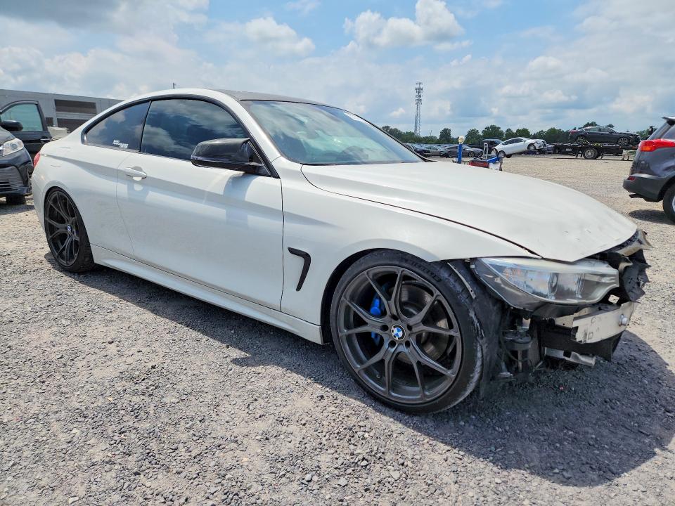 2017 BMW 4er VIN WBA4P1C55HK522128 COPART salvage auction — FRONT END, Va - Cert Of Title - Salvage, sold $12,400 on 2026-08-26 (photo 4)