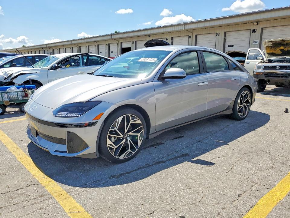 2023 Hyundai Ioniq 6 VIN KMHM34AA6PA048836 COPART salvage auction — UNDERCARRIAGE, Ky - Cert Of Title-Salvage, sold $250 on 2026-07-30 (photo 1)