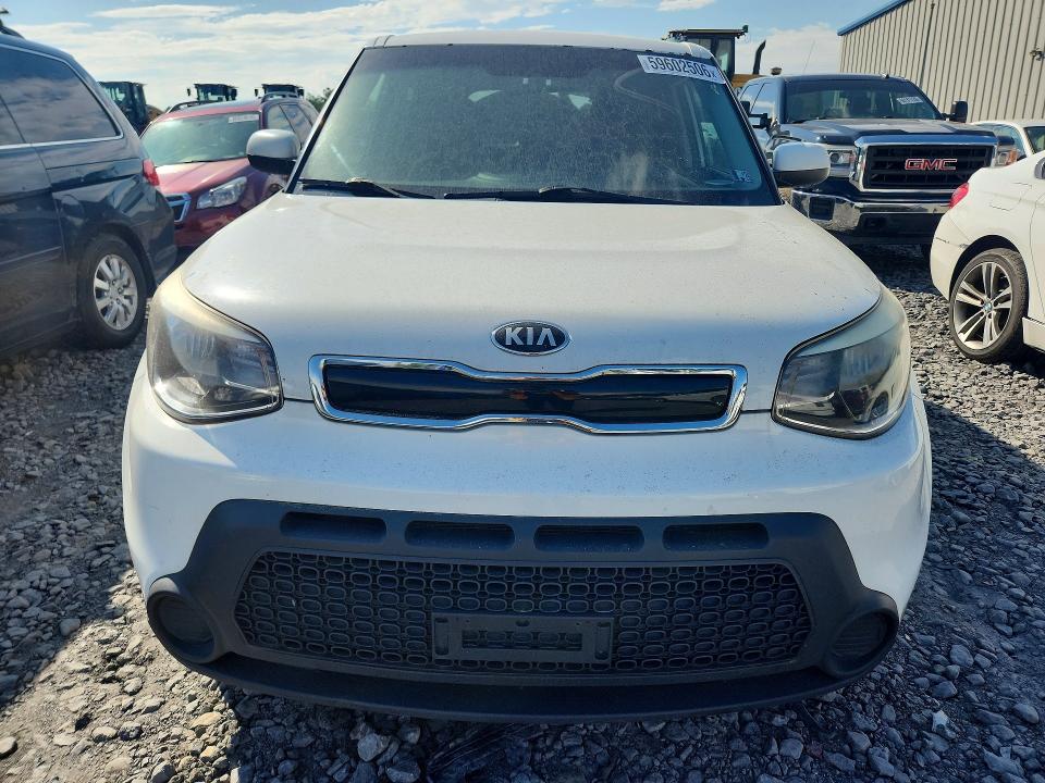 2015 Kia Soul VIN KNDJP3A59F7199674 COPART salvage auction — MECHANICAL, Pa - Cert Of Title, sold $700 on 2026-07-29 (photo 5)